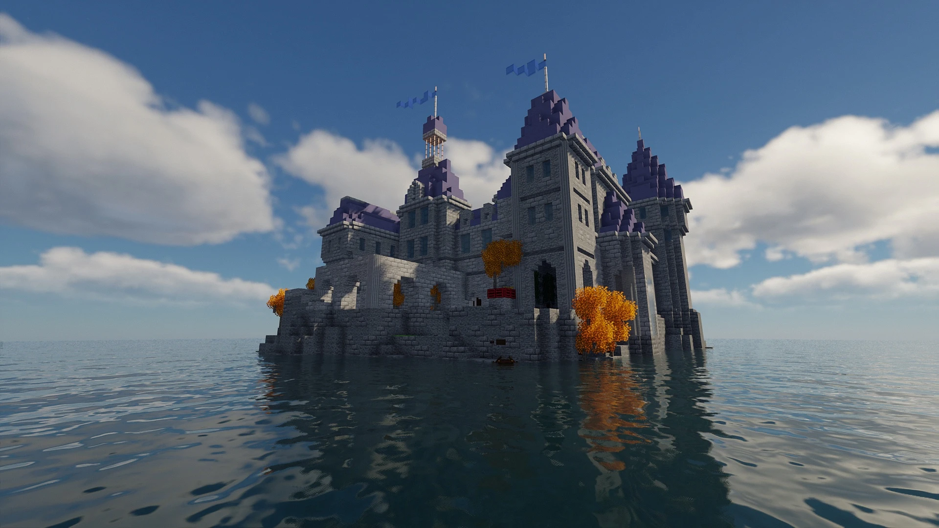 Игрок перенёс карту Шато-Гийяр из Overwatch в Minecraft