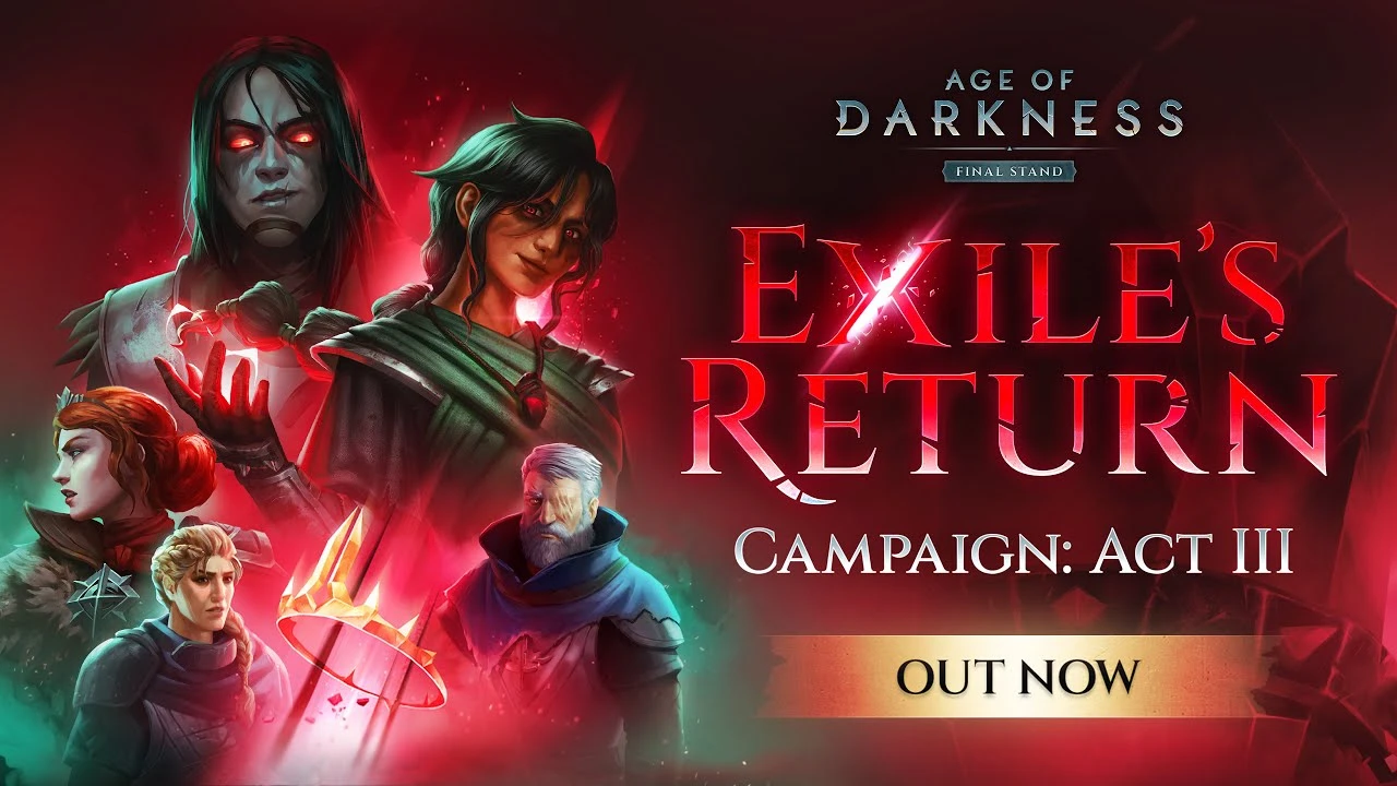 Для стратегии Age of Darkness: Final Stand вышел 3-й акт Exile's Return