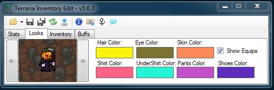Terraria "Terraria Inventory Editor для версии 1.3.4.4"