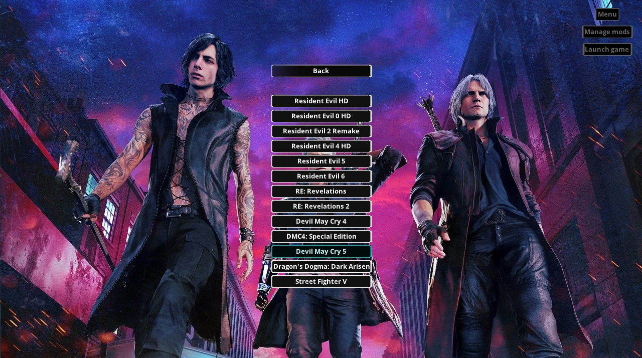 Devil May Cry 5 "ModManager"