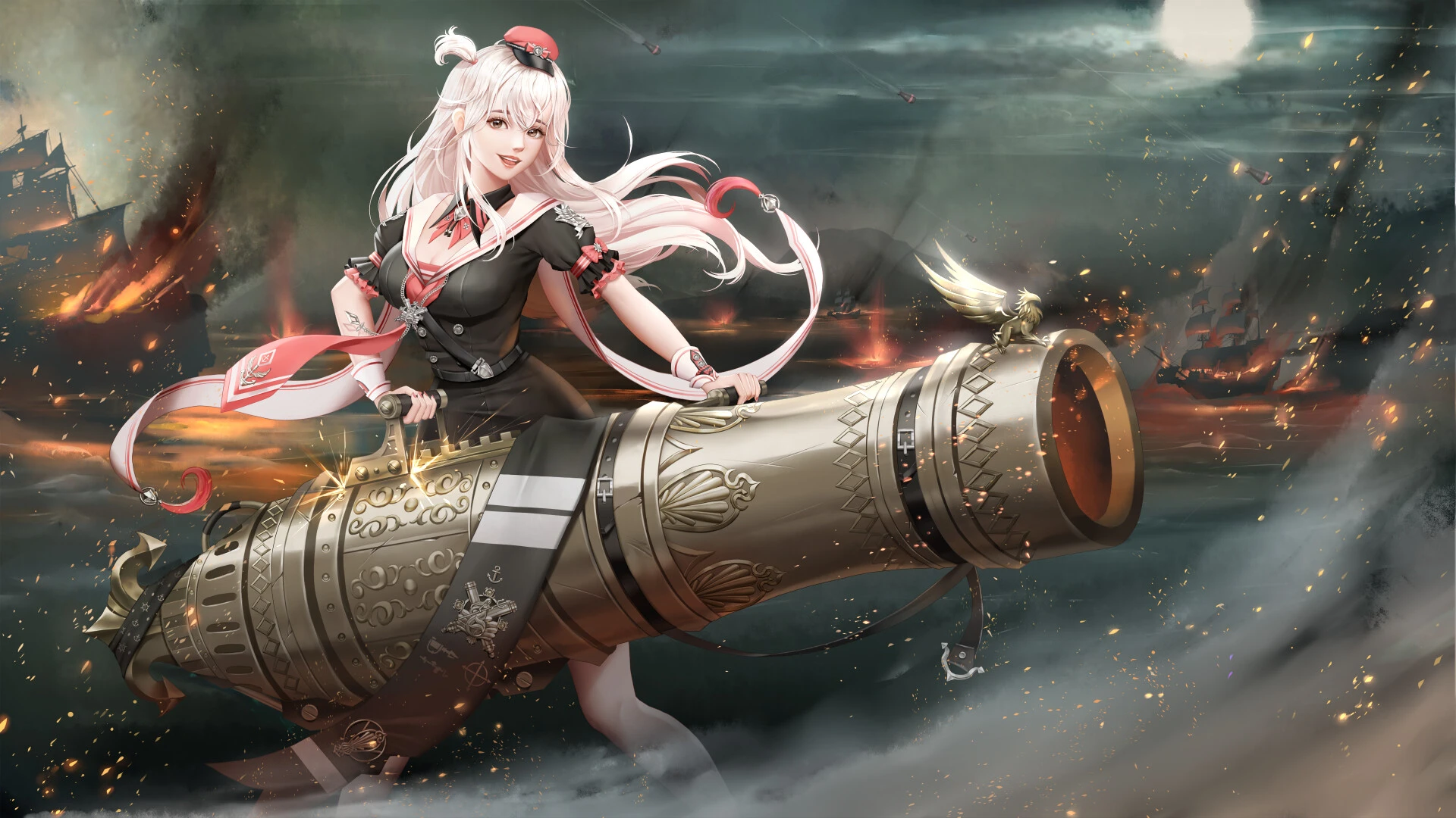 Двадцатый герой Vindictus - девушка с огромной пушкой и любовью к взрывам