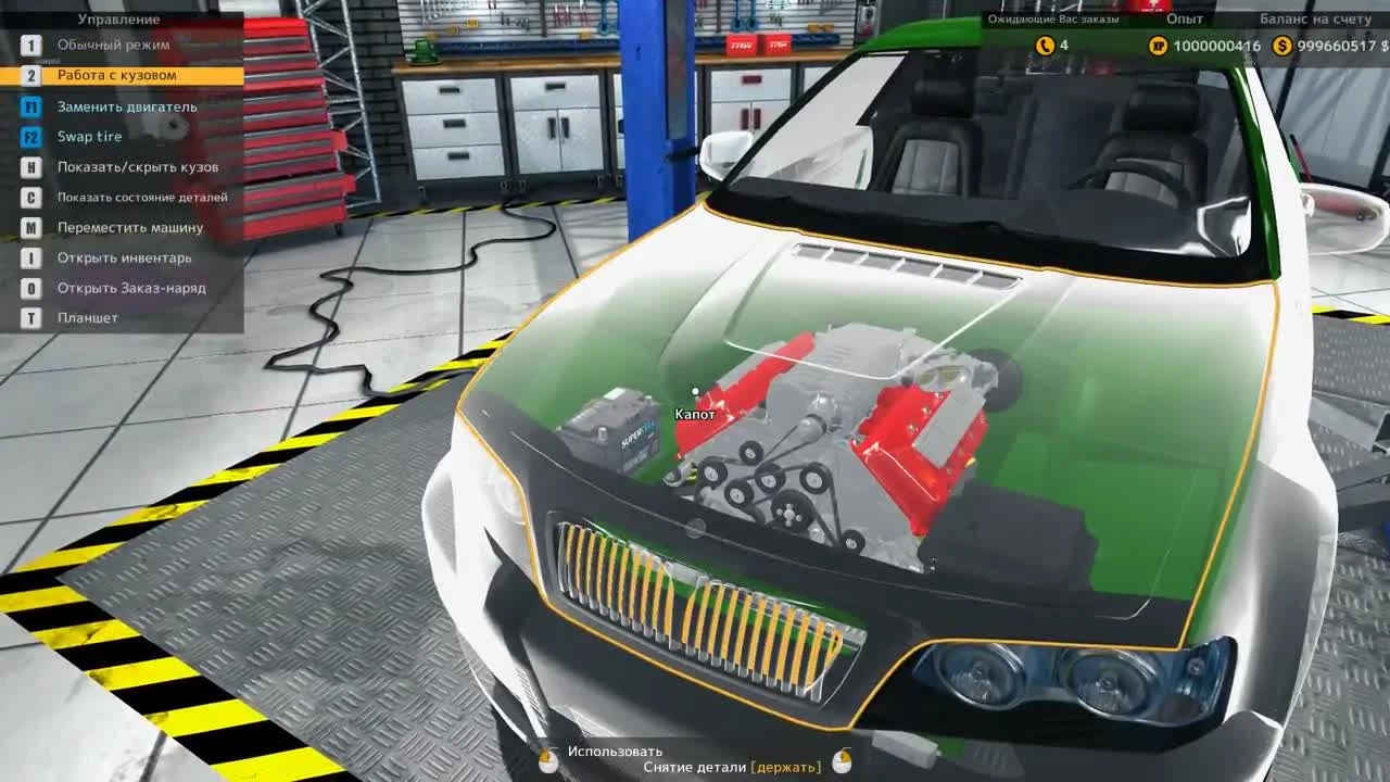 Видеообзор обновления Car Mechanic Simulator 2015 [1.0.6.0] Mercedes Benz DLC