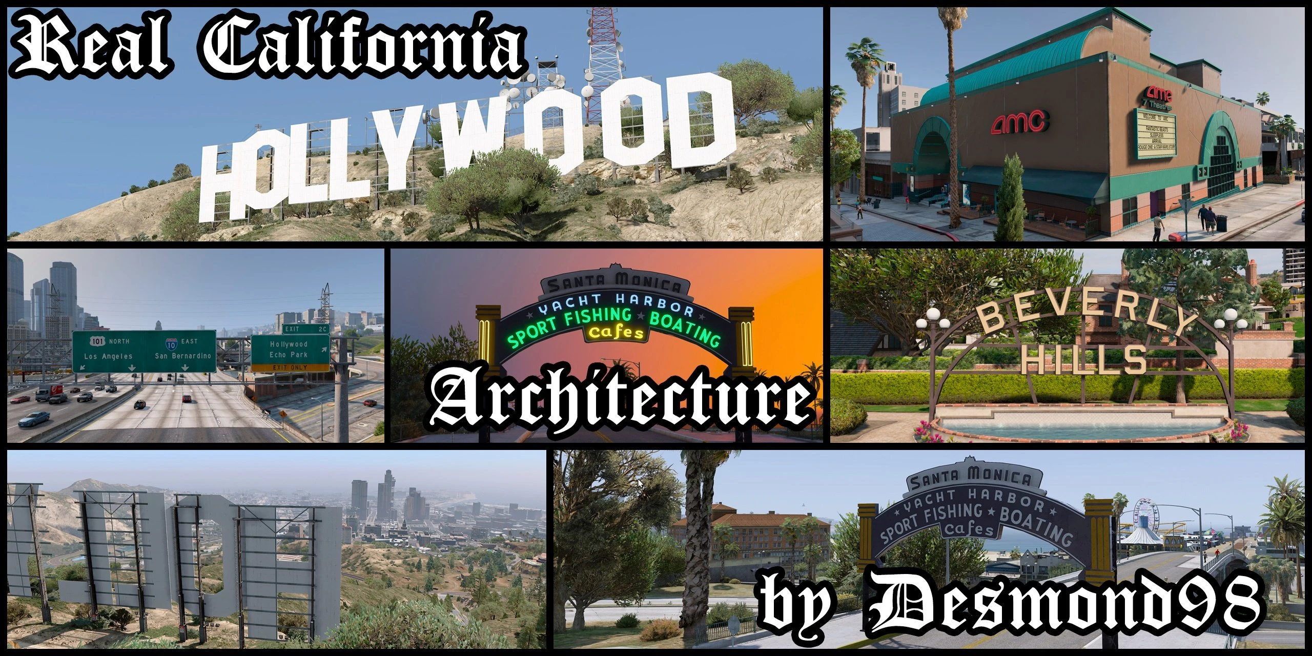 Grand Theft Auto 5 "Real California Architecture 0.4.3"