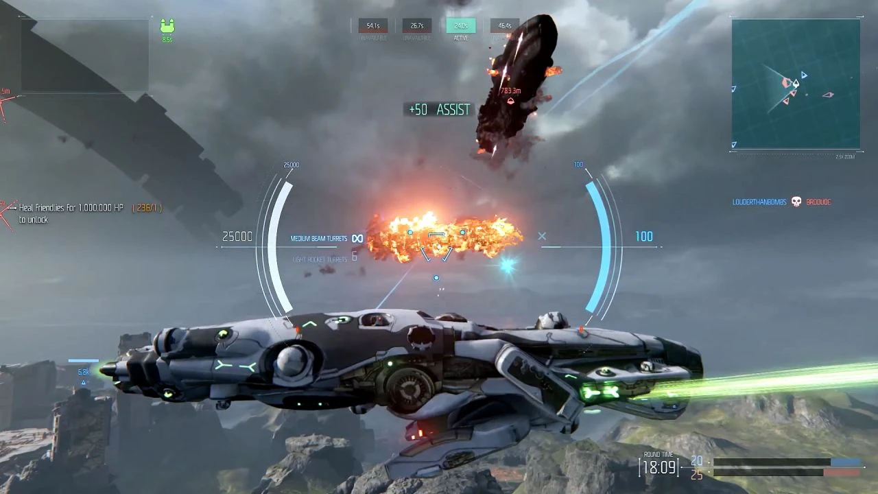 Dreadnought: новый игровой режим Conquest