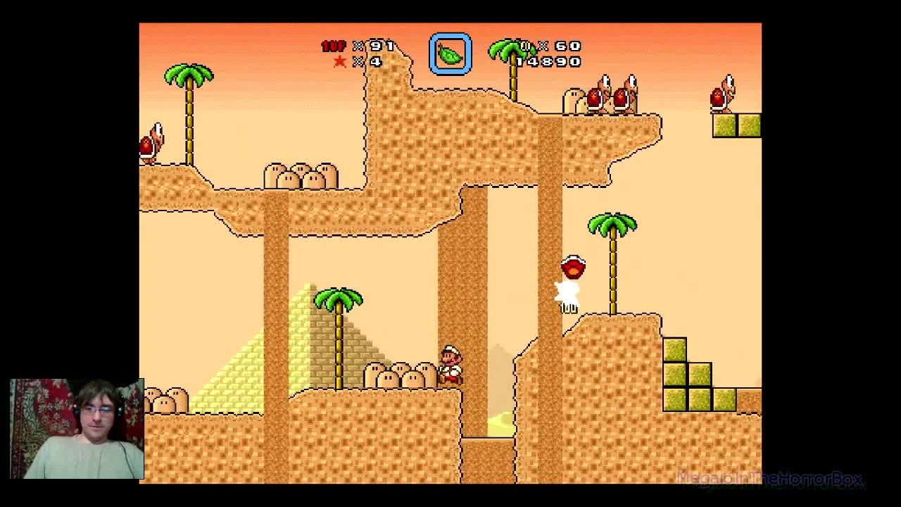 Curse of The Seven Stars (Super Mario Bros. X) - 5. Неадекватная пустынька (прохождение на русском)