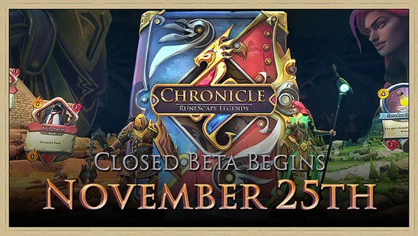 Закрытый бета-тест Chronicle: RuneScape Legends стартует 25 ноября
