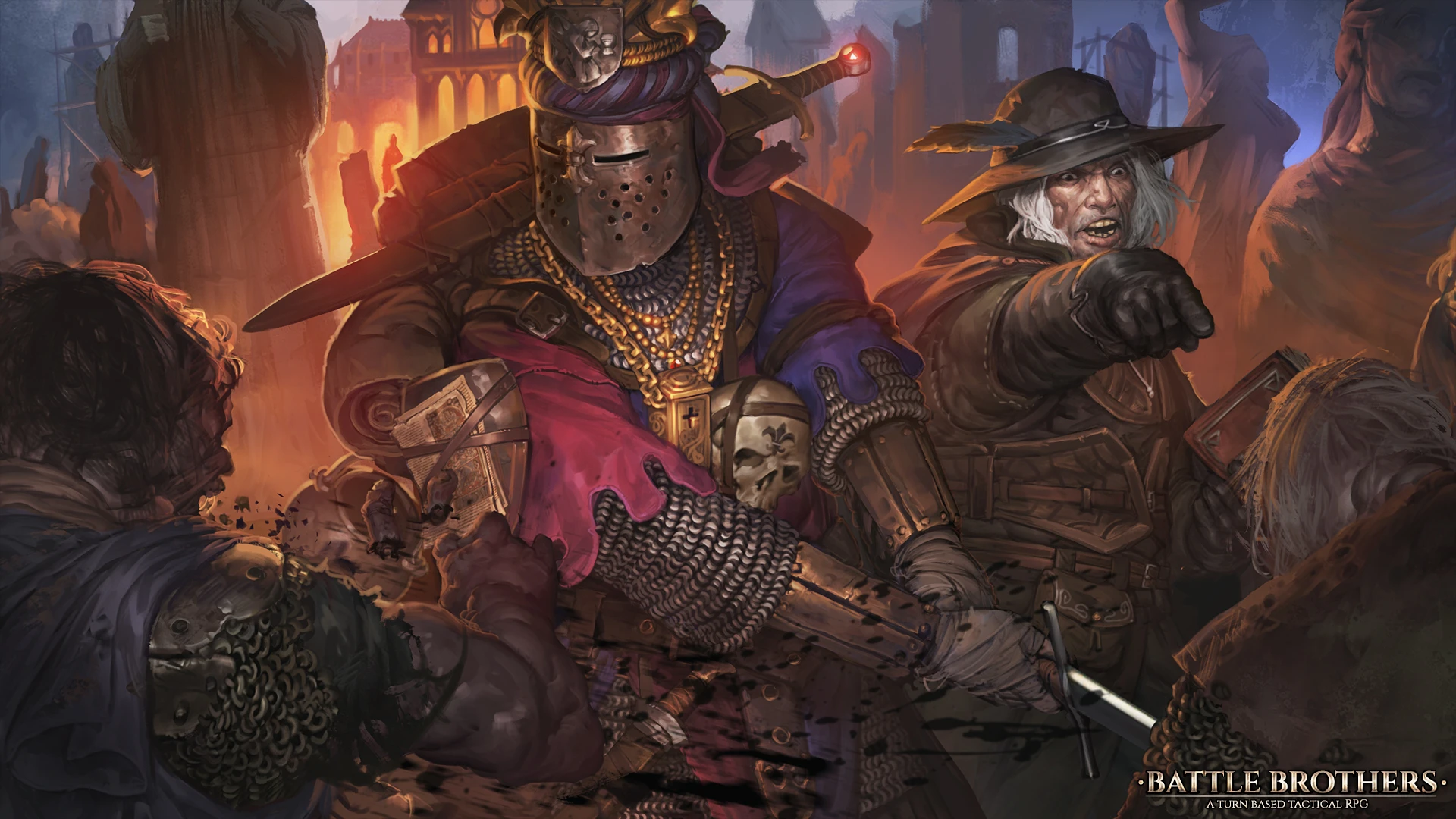 Тактическая ролевая игра Battle Brothers получит бесплатное дополнение Of Flesh and Faith