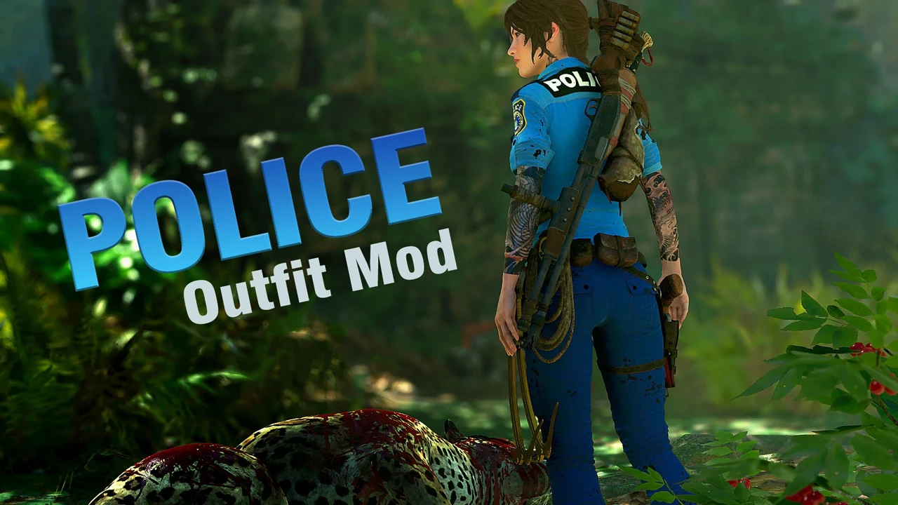 Shadow of the Tomb Raider "Лара Полицейская"