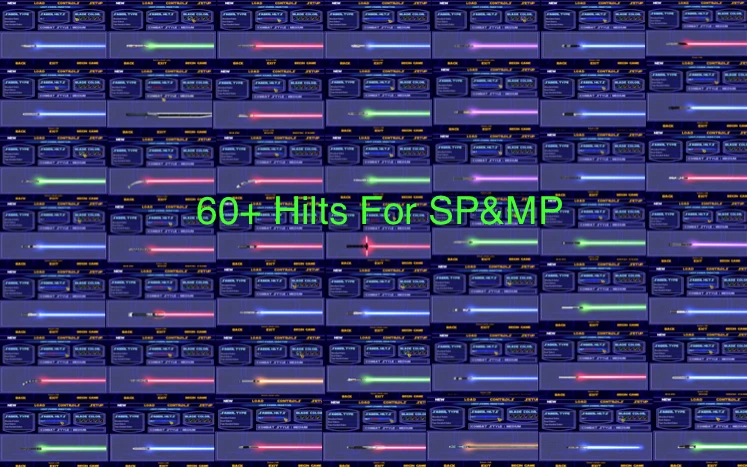 Star Wars: Jedi Knight - Jedi Academy "Большой сборник мечей SP и MP"