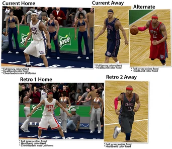 NBA 2K9 "New Jersey Nets формы"