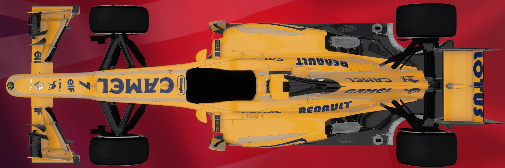 F1 2013 "Fantasy Lotus Camel skin"