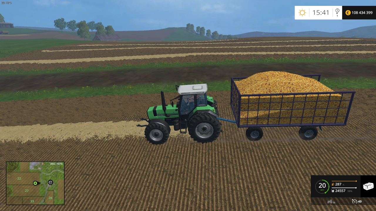 Farming Simulator 15 "ПТС Арба v 2.0"