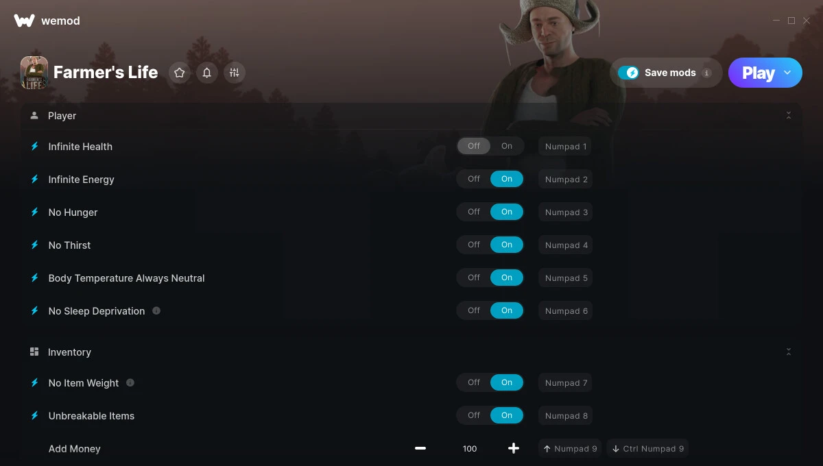 Farmer's Life "Трейнер +15" [UPD: 25.03.2025] {GreenHouse / WeMod}