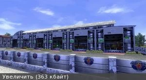 ETS 2 "Большой гараж Scania"