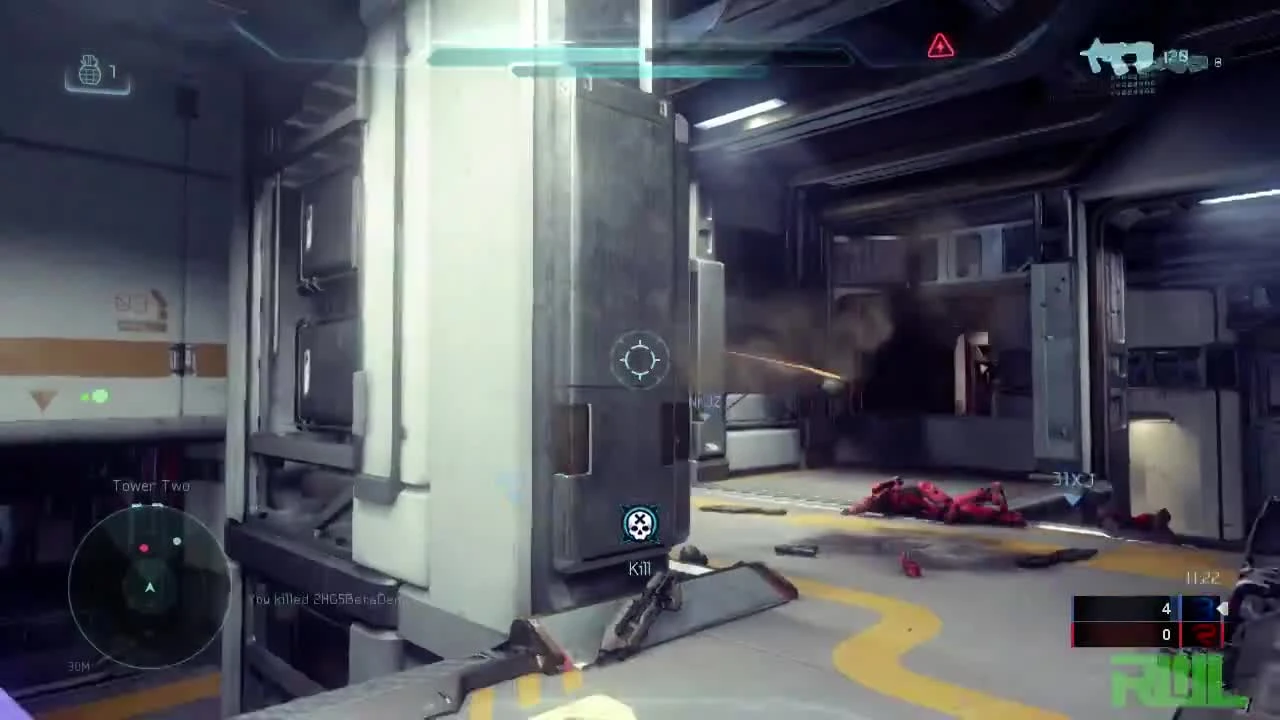 Еще семь минут неотредактированного мультиплеерного геймплея Halo 5