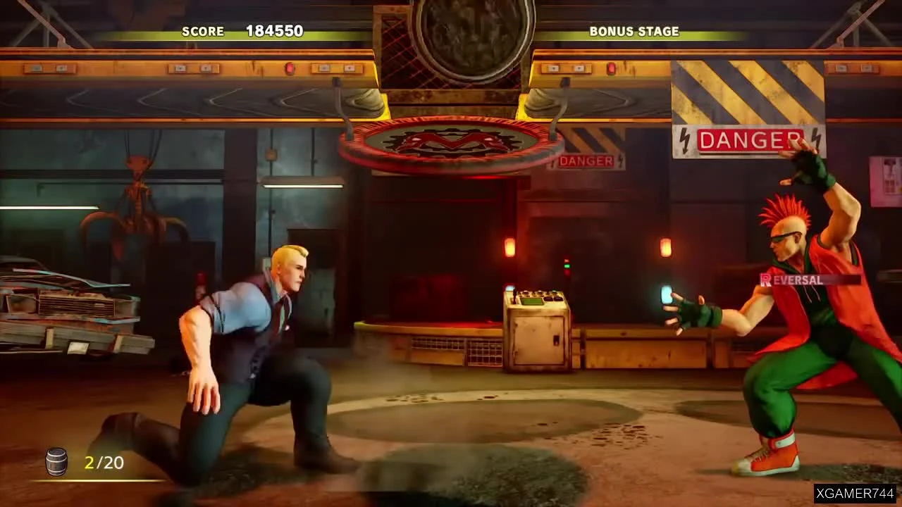 Street Fighter V - Cody Arcade Mode - на высоком уровне сложности