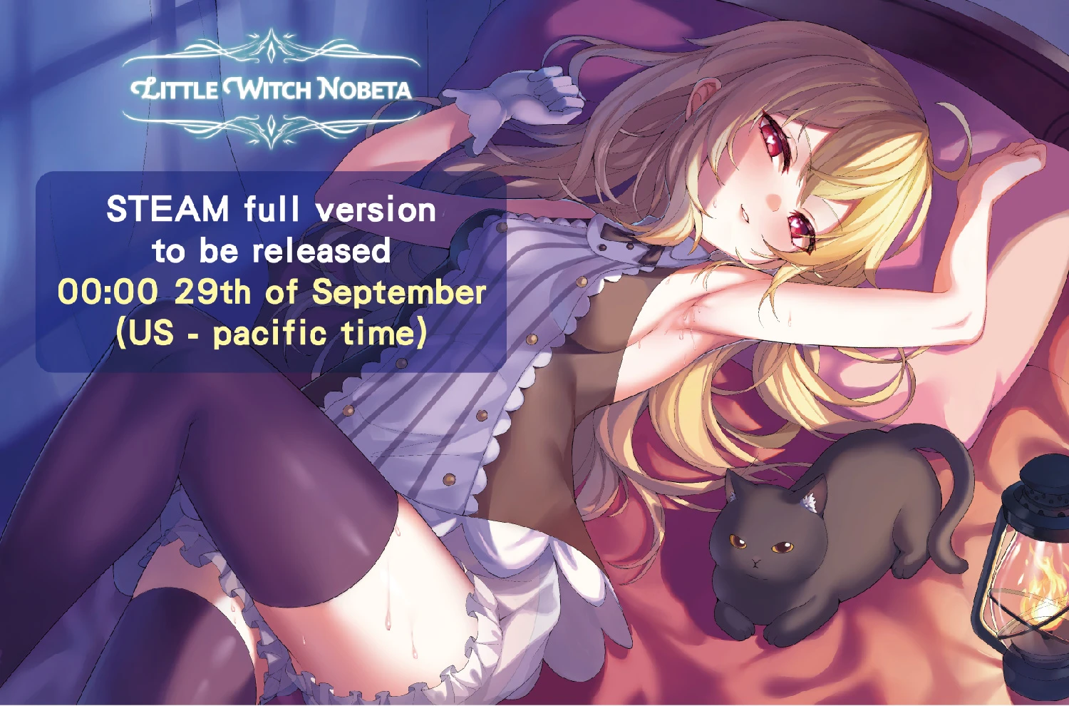 "Little Witch Nobeta" Релиз игры на PC, PS и Switch