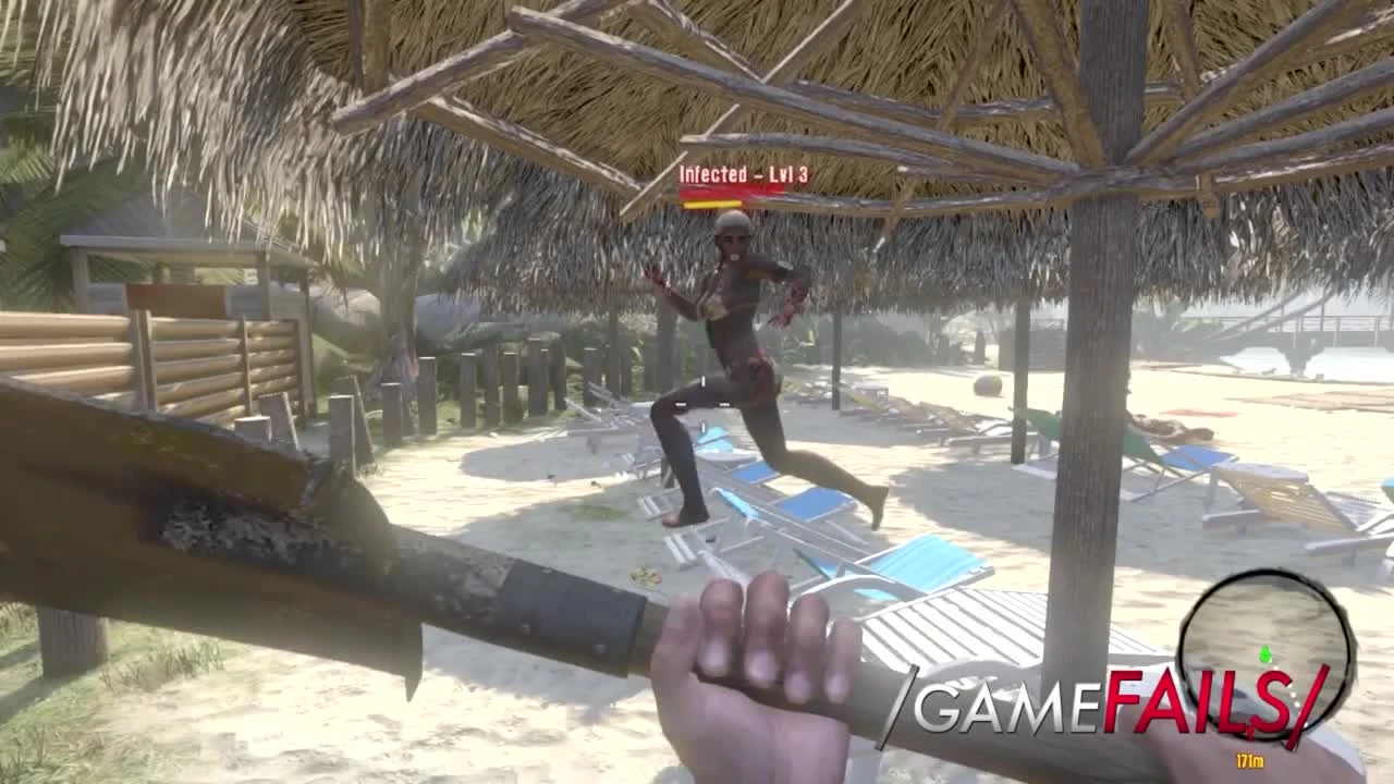 Beach Bum - Dead Island (Glitch) - GameFails