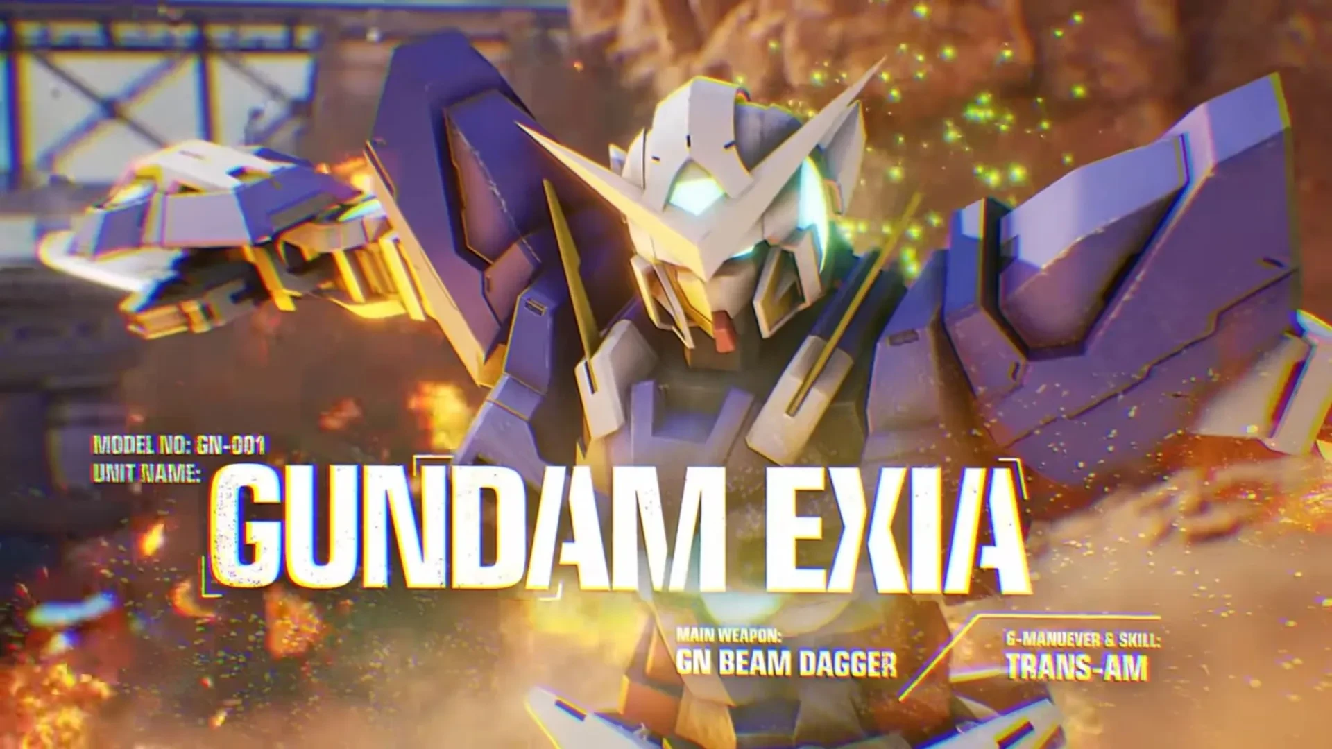 Новый геймплейный трейлер Gundam Evolution посвящен Exia и Masarai