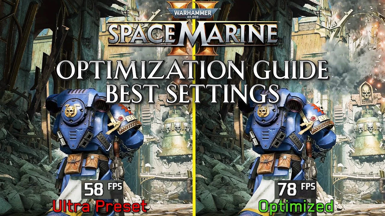 Все настройки графики Warhammer 40,000: Space Marine 2 на ПК