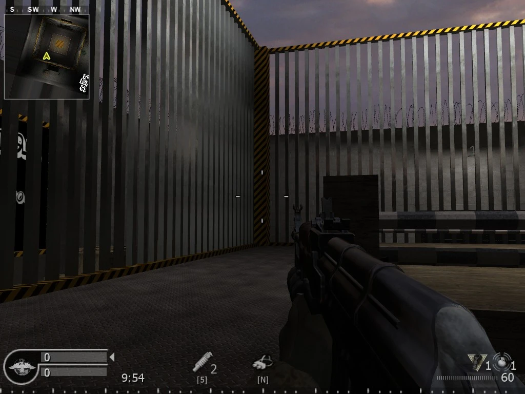 Call of Duty 4: Modern Warfare "Карта - mp_Cage"