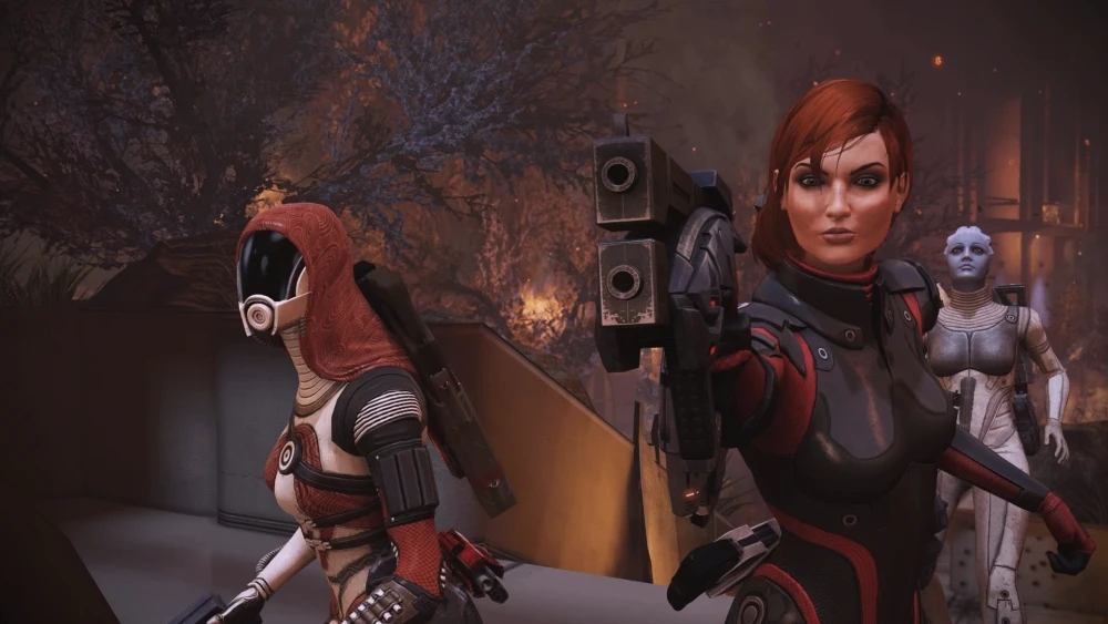 Реконструированная сцена Mass Effect дает команде Нормандии больше развития