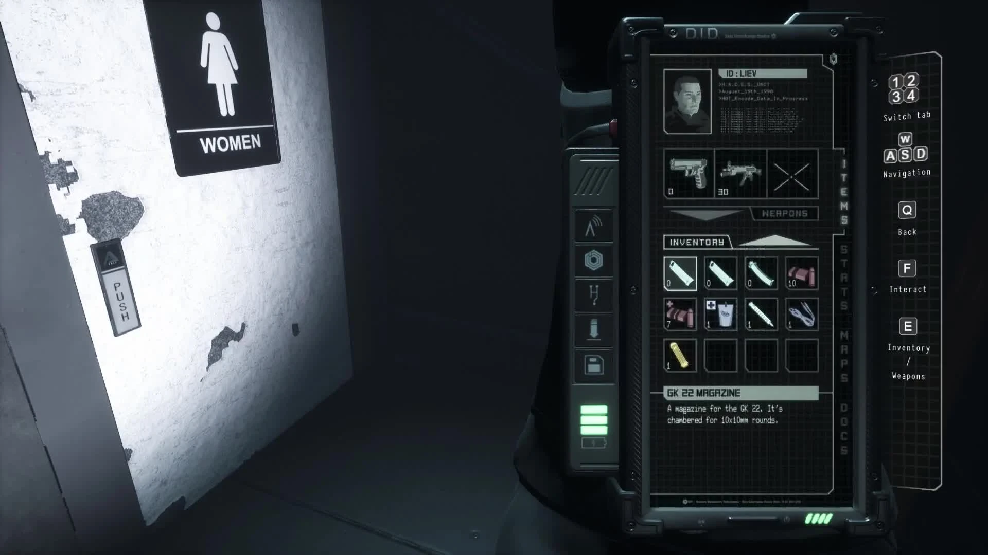 Daymare: 1998 - способы пополнения оружейных обойм