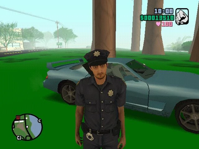 Grand Theft Auto: San Andreas "Убийства людей приносят деньги, восстанавливают здоровье и броню, макс. уровень розыска на выбор (SA) 1.0"