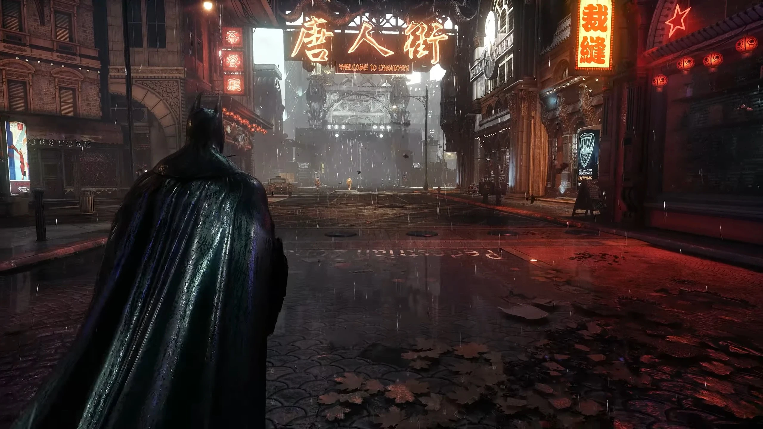 Batman: Arkham Knight с трассировкой лучей и погодным модом выглядит невероятно