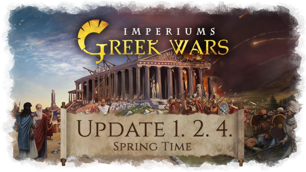 Разработчики масштабной исторической стратегии Imperiums: Greek Wars продолжают дорабатывать игру