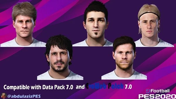 PES 2020 "Abdulaziz's legends Pack update 7.0"