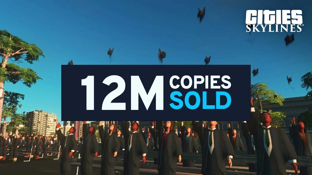 Продажи Cities: Skylines превысили 12 млн копий