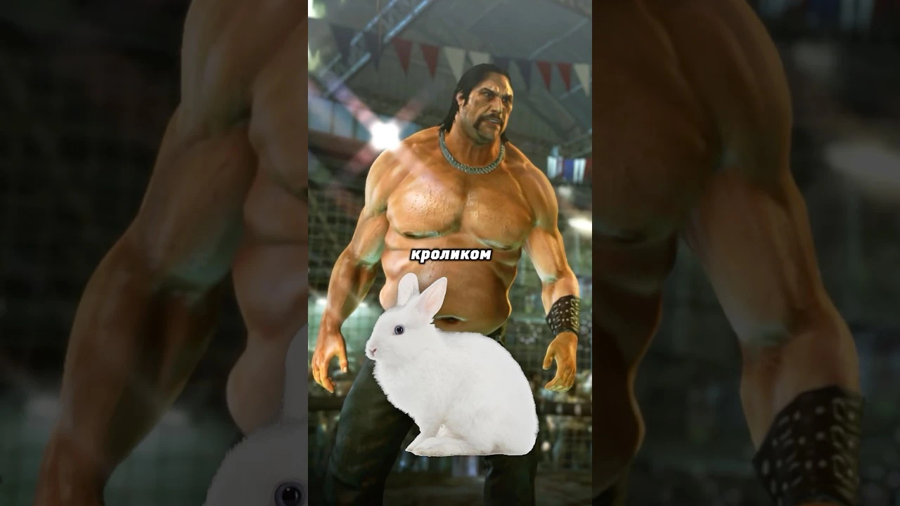 Что случится если агент 47 сразится с перекаченным качком на арене в Absolution