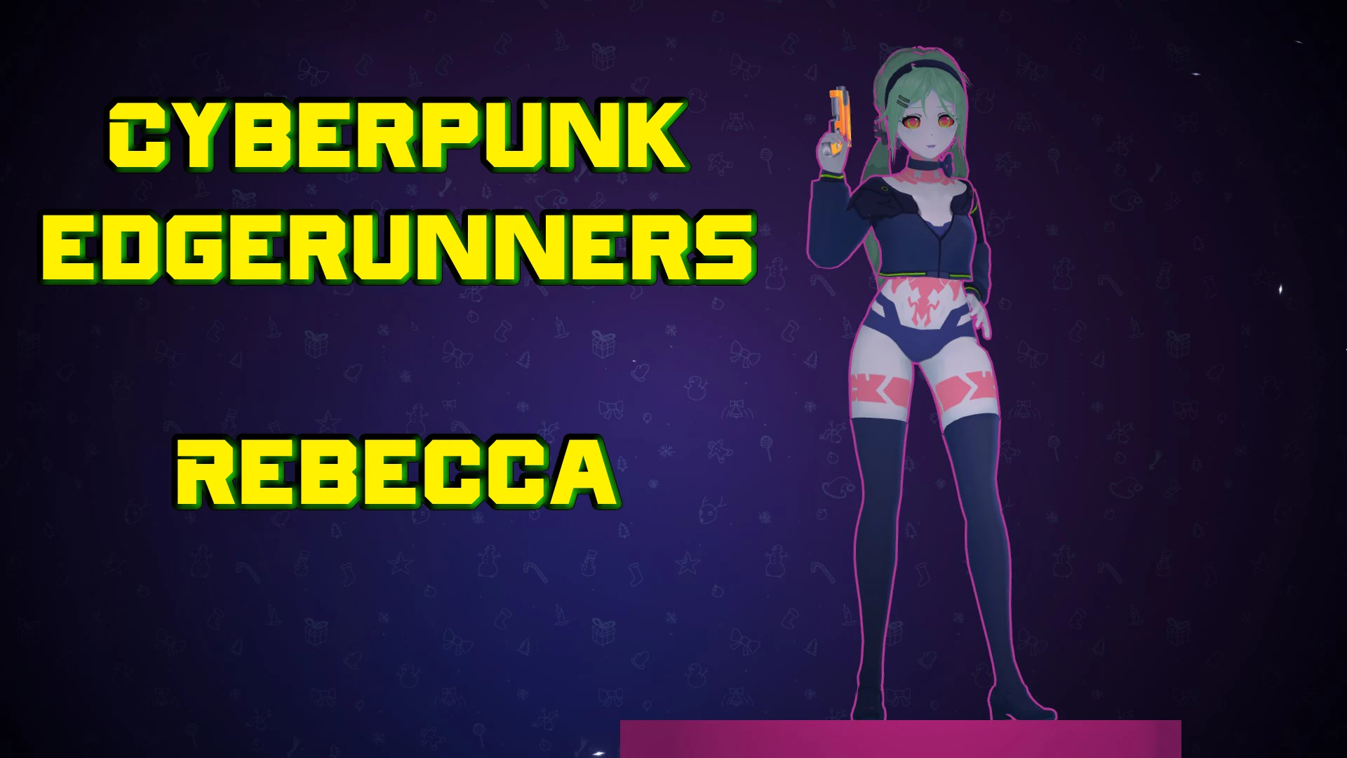 MiSide "Ребекка из Cyberpunk Edgerunners"