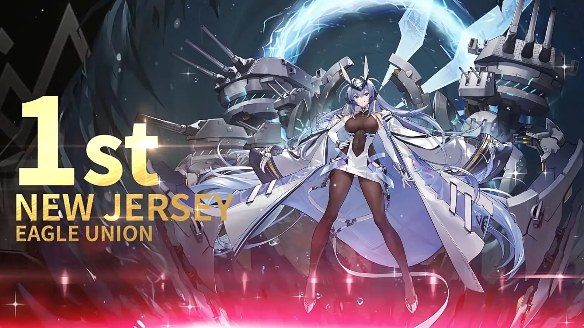 New Jersey признана самой популярной корабельной девушкой Azur Lane в 2021 году фанатами на английских серверах