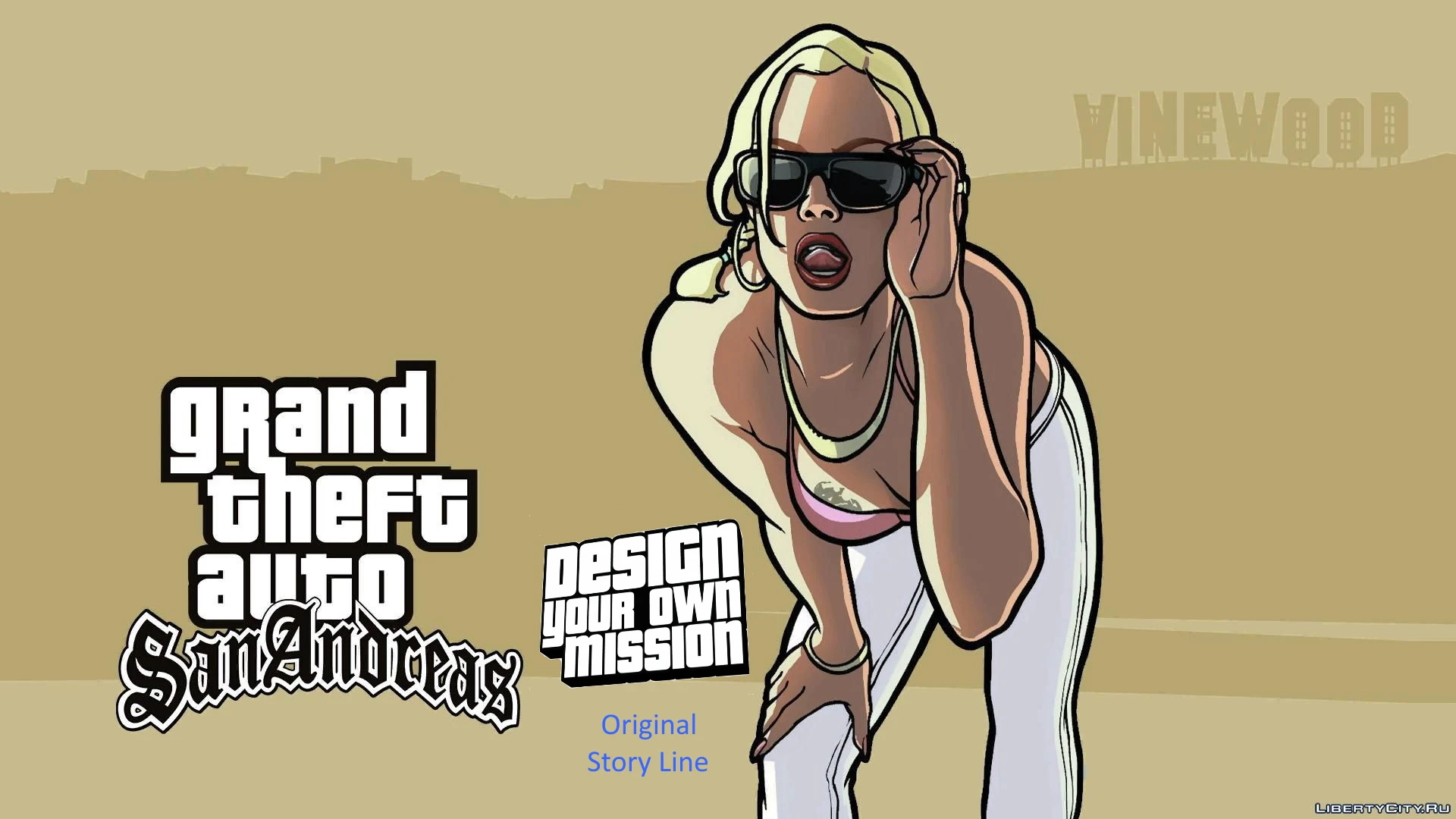 Grand Theft Auto: San Andreas "Режим истории DYOM версия" [v1.00]