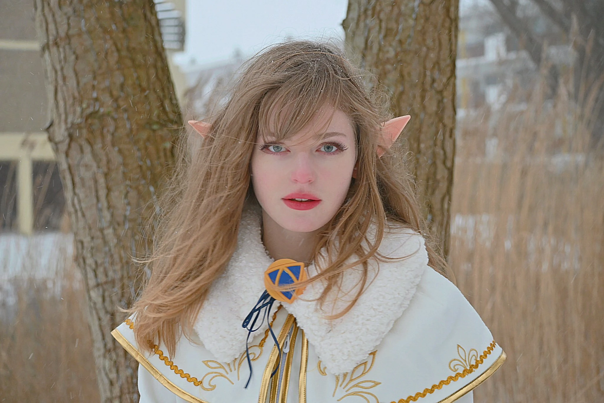 Косплей принцессы Зельды из The Legend of Zelda: Tears of the Kingdom