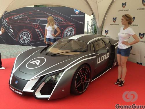 "Марусю" пригласили в Need for Speed World