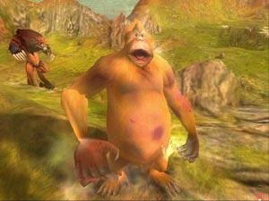 Черно-белый бог подрос