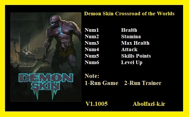 Demon Skin Crossroad of the Worlds: Трейнер/Trainer (+6) [1.1005] {Abolfazl.k}