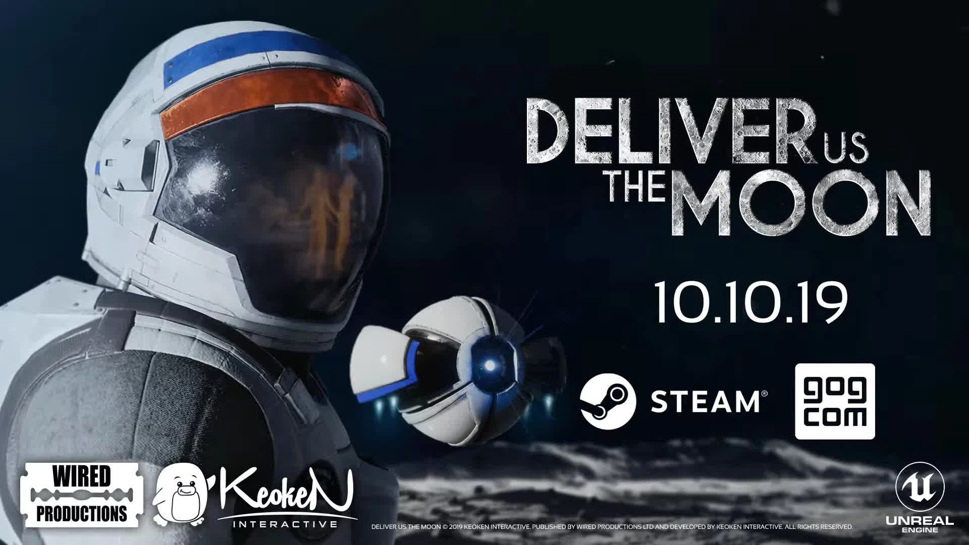 Релизный трейлер космического триллера Deliver Us The Moon