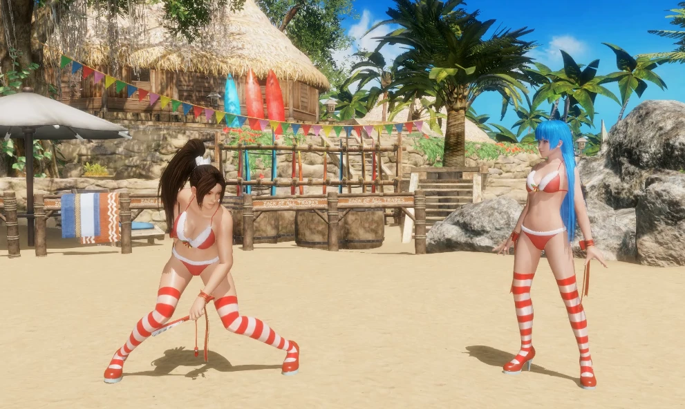 Dead or Alive 6 "Mai&Kula Santa Bikini"