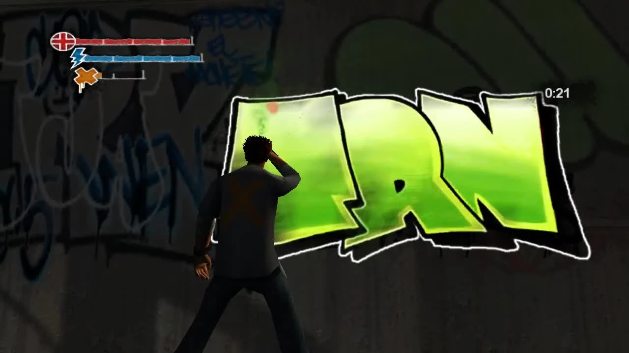 Marc Ecko's Getting Up Прохождение #3 Заброшенная школа