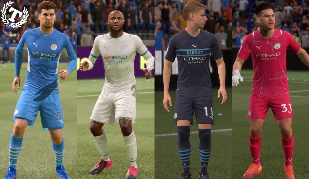 FIFA 21 "Комплект форм Манчестер Сити на сезон 21-22"
