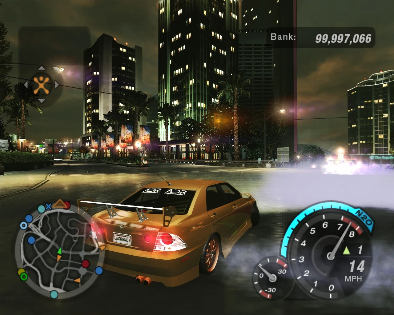 Need for Speed: Underground 2: Сохранение/SaveGame (В гараже есть 3 машины и много денег)