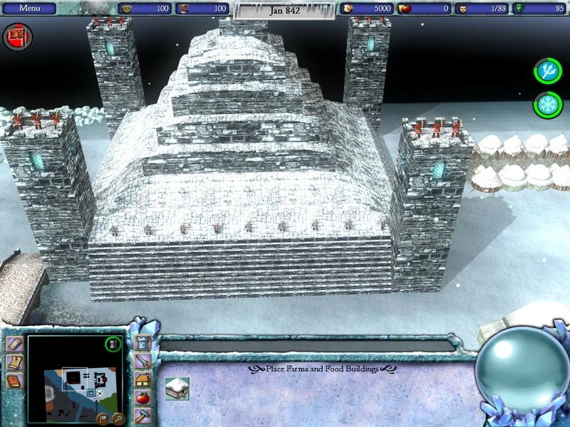 Stronghold Legends "Карта - Snow Bordor"