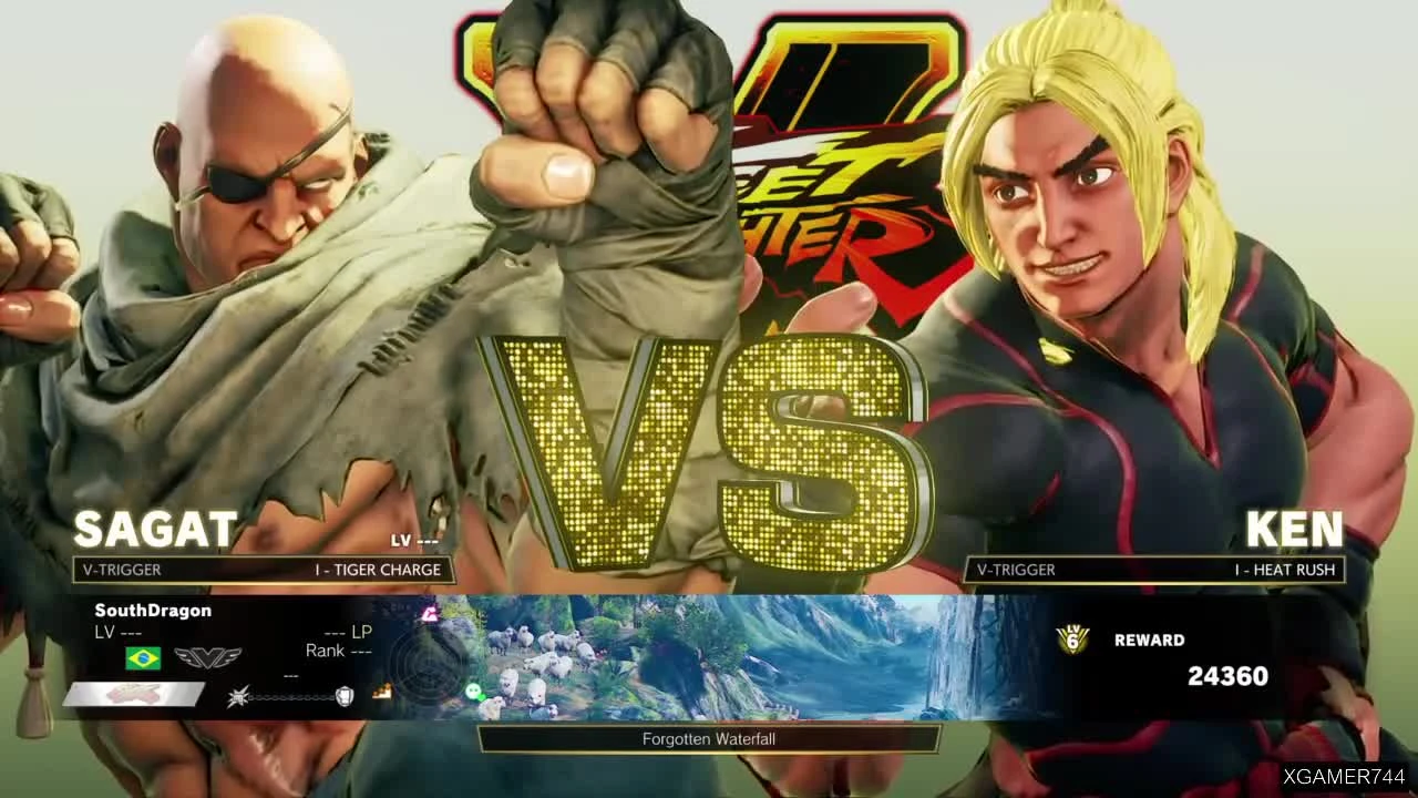 Street Fighter 5 - Прохождение за Сагата сюжетка