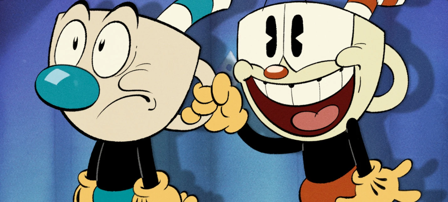 Кадры из мультсериала по Cuphead от Netflix