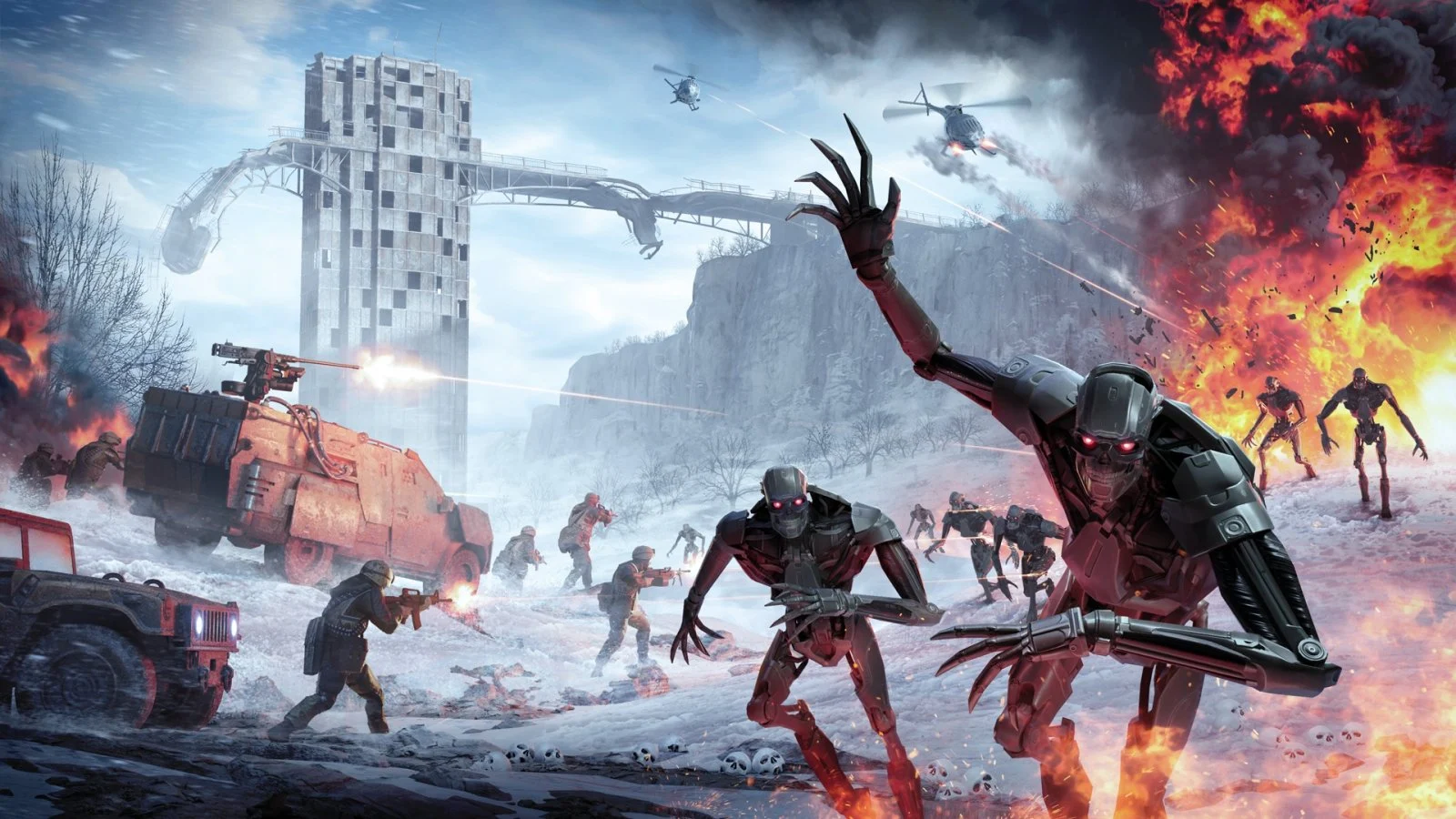 Новая глава войны человечества: стратегия Terminator: Dark Fate - Defiance получит сюжетное DLC Evolution