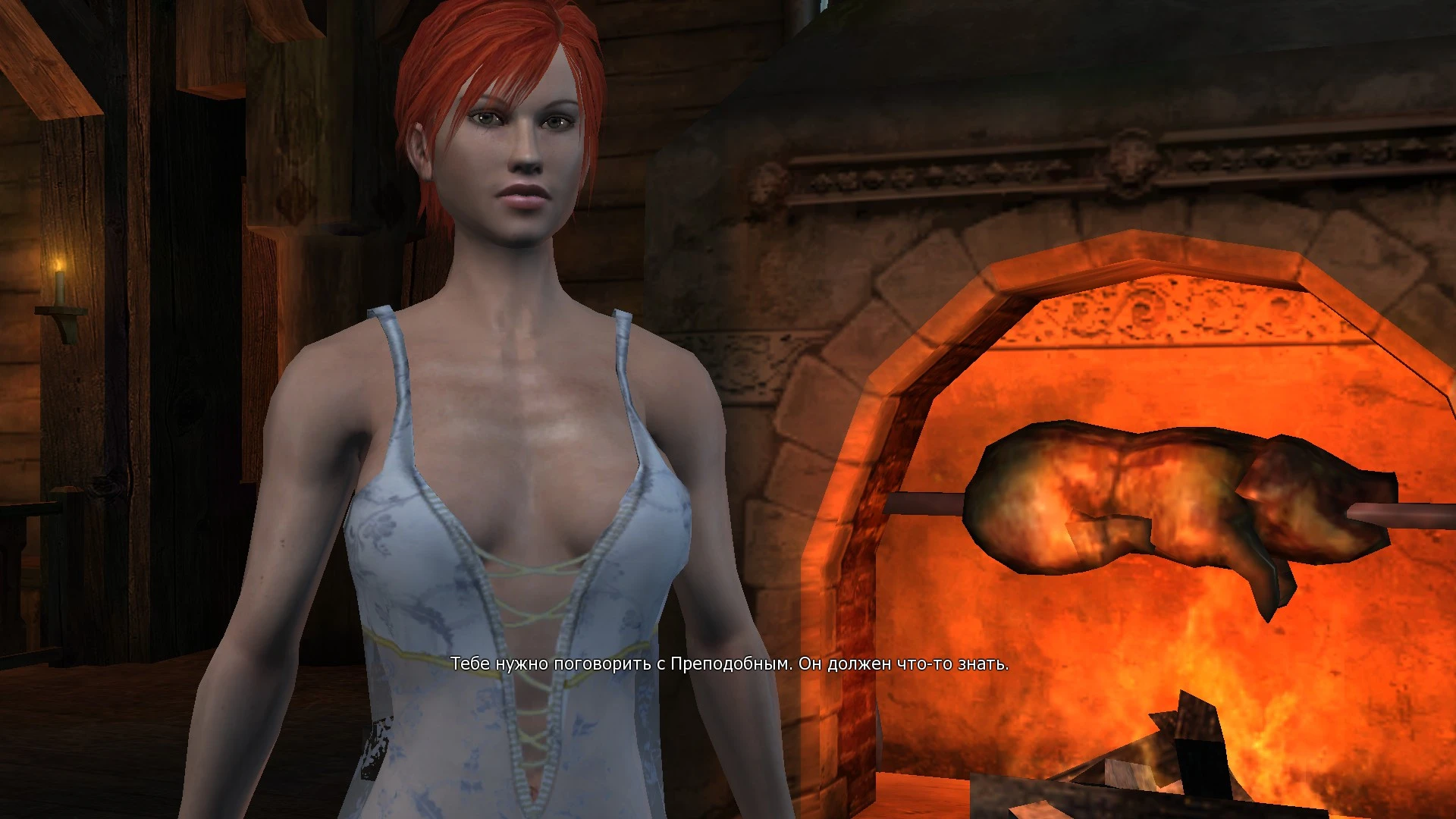 The Witcher "Голая Шани"